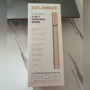 Solawave 4-in-1 Skincare Wand - Rose Gold